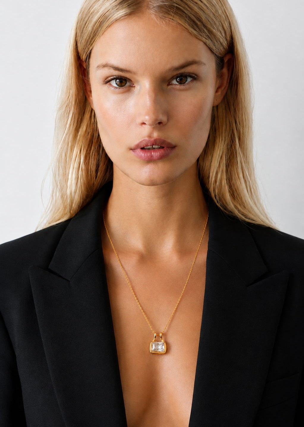GALLERIA | 18k gold plated necklace