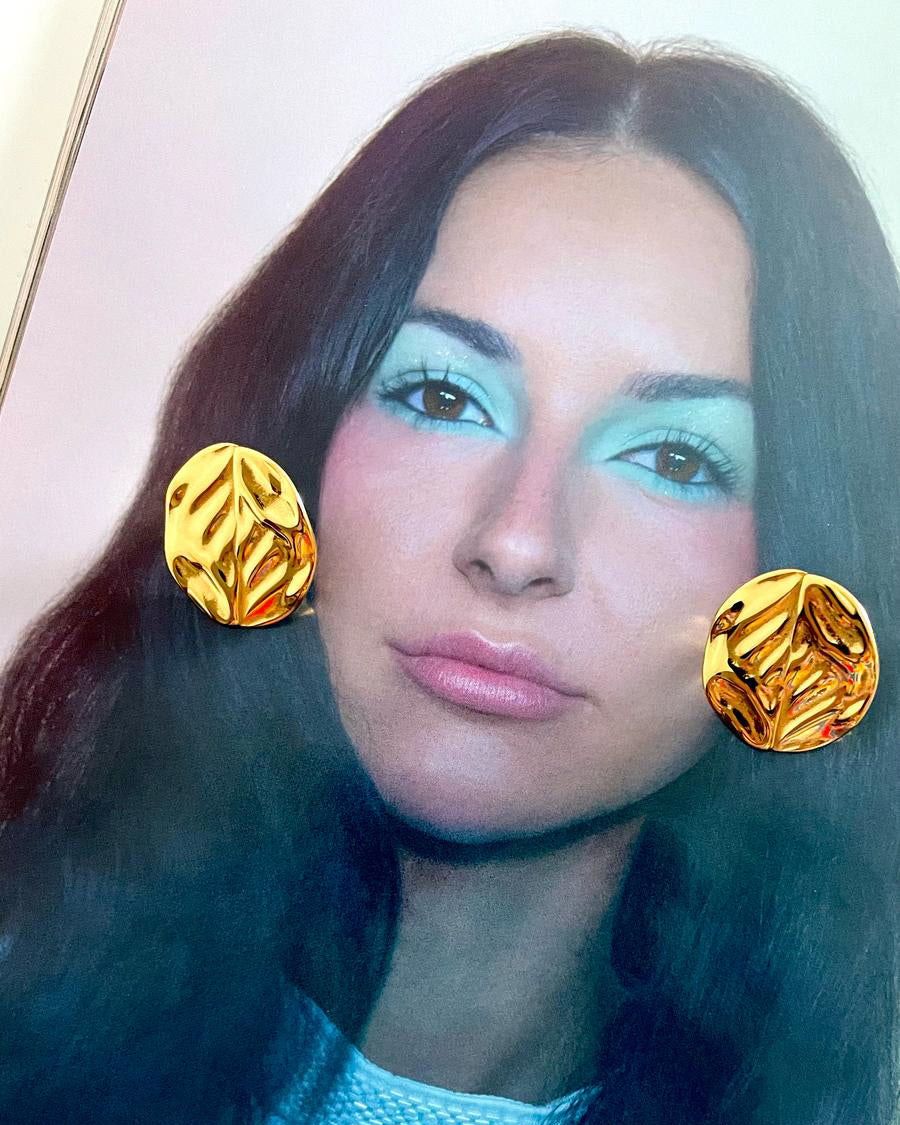 FALÇON | 18k gold plated earrings