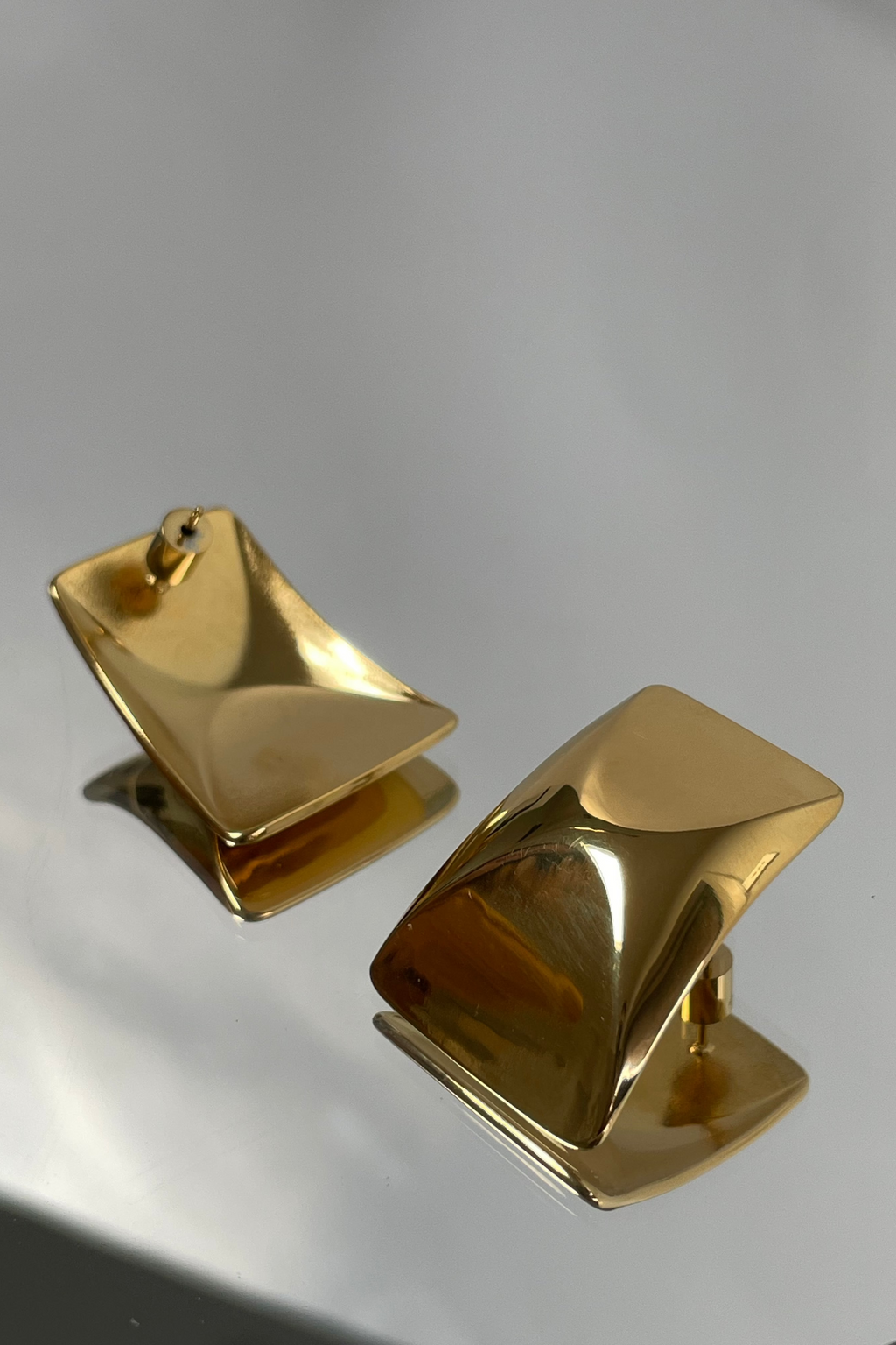 DIANA | 18K gold plated earrings