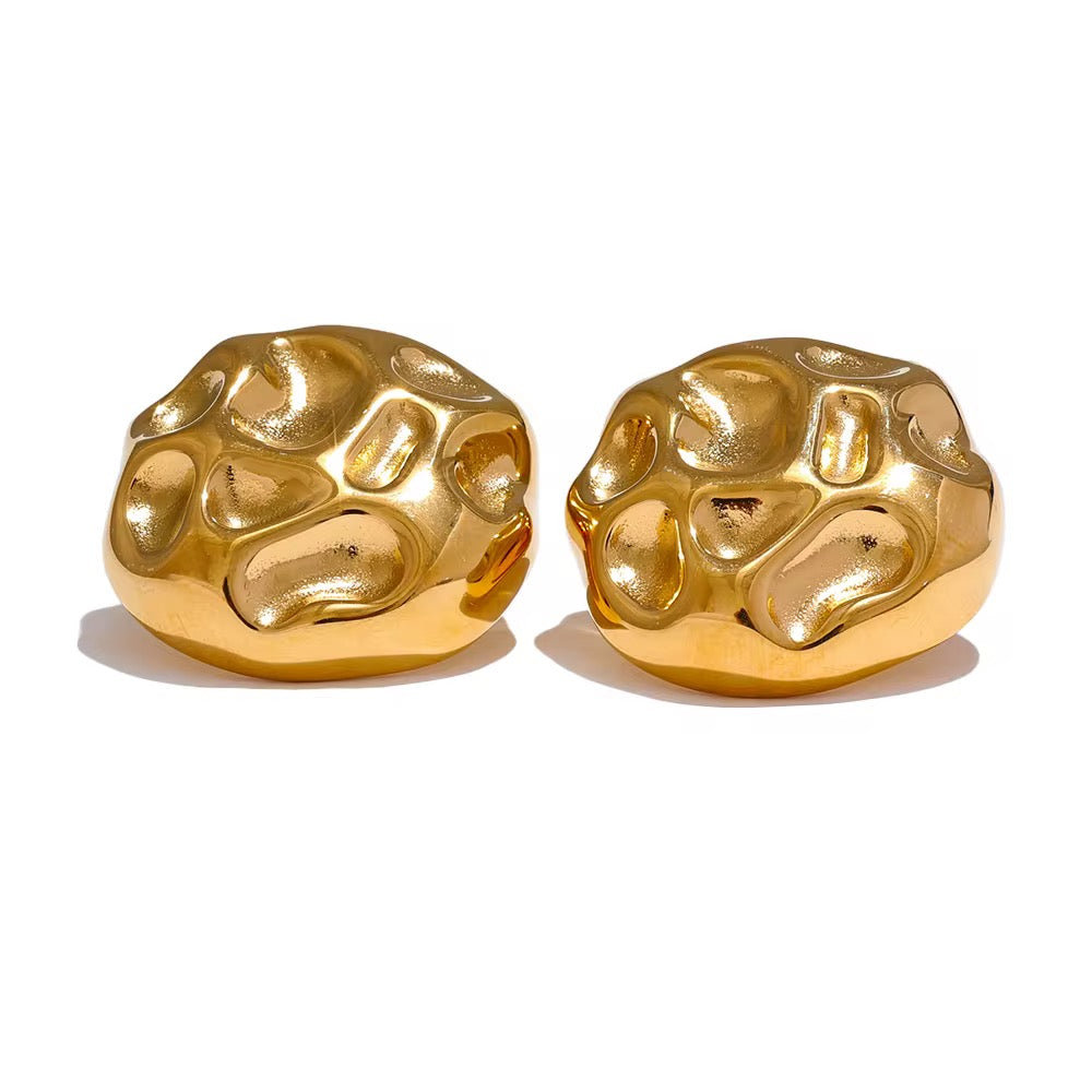 MONARCH | 18k gold plated earrings