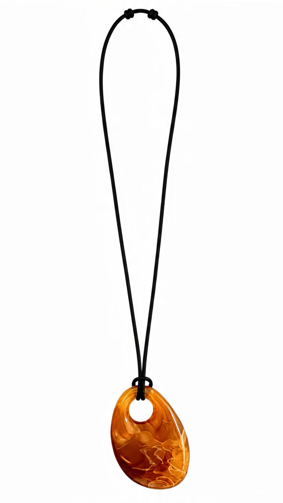 TOSCANO | Resin cord necklace