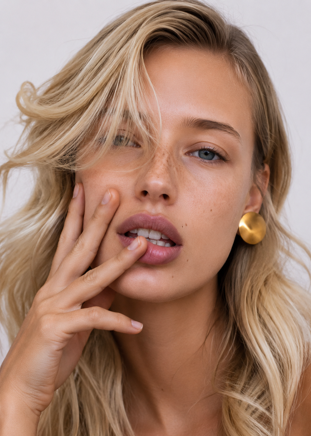 CAMPBELL | 18K gold plated earrings