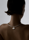 CRIMSON GUNMETAL | 18K GOLD PLATED NECKLACE