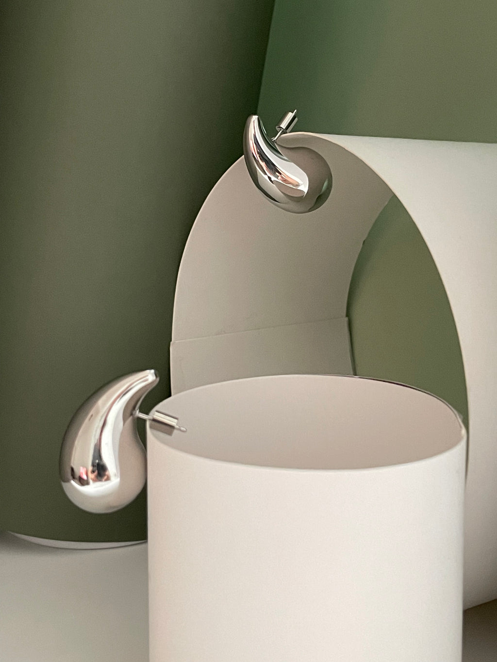 POBLENOU | 18K gold plated earrings