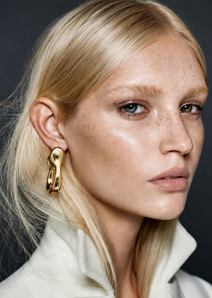AMALIA | 18K gold plated earrings