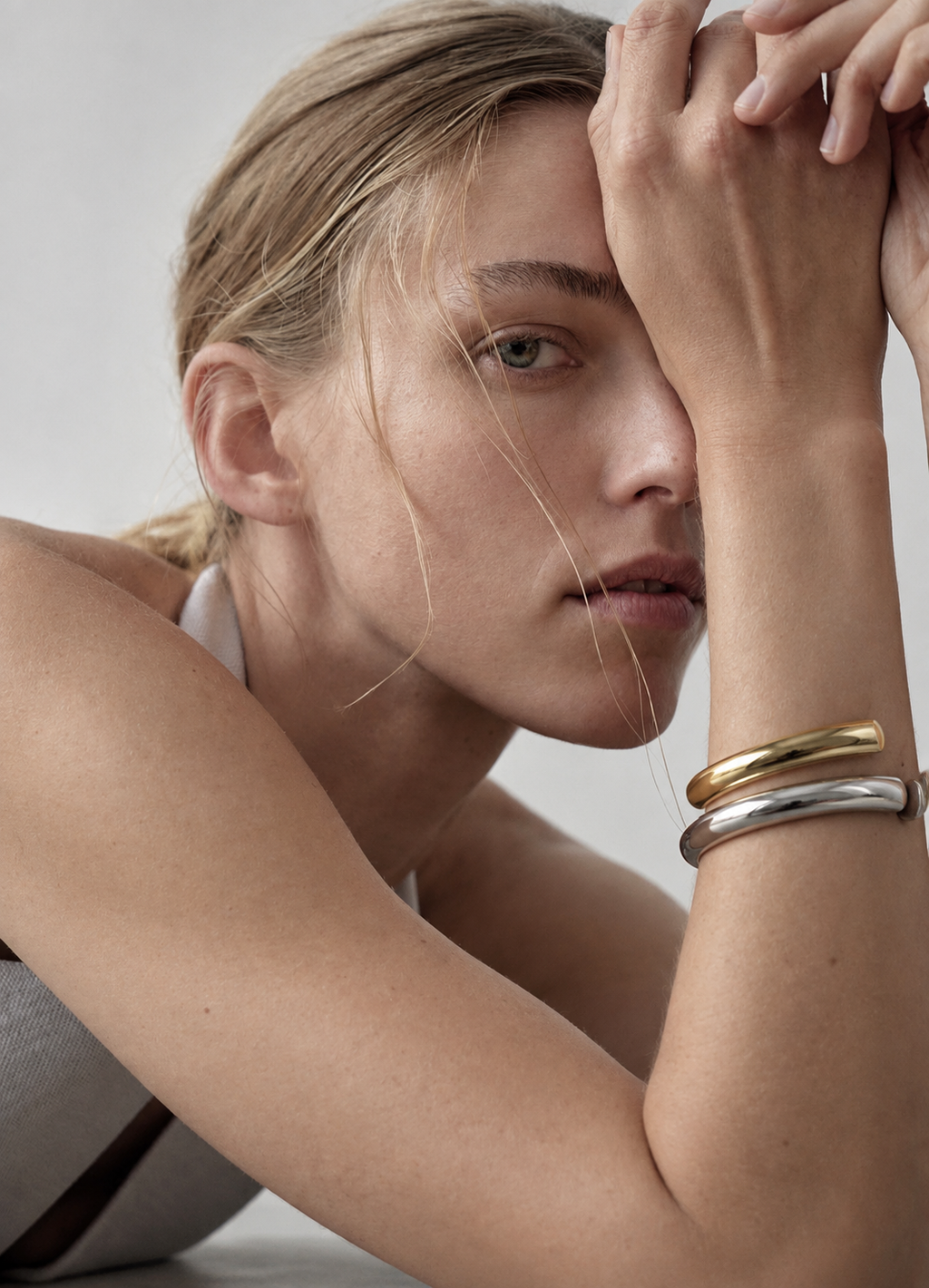 FRANKLIN | 18K gold plated cuff