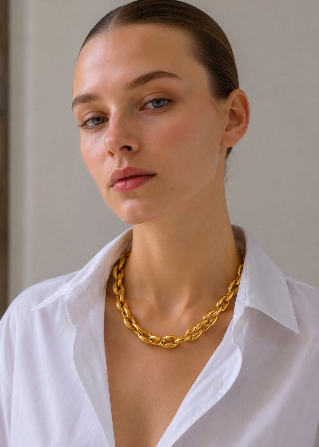 LILY |  18K gold plated necklace