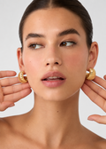 MONROE | 18K gold plated earrings