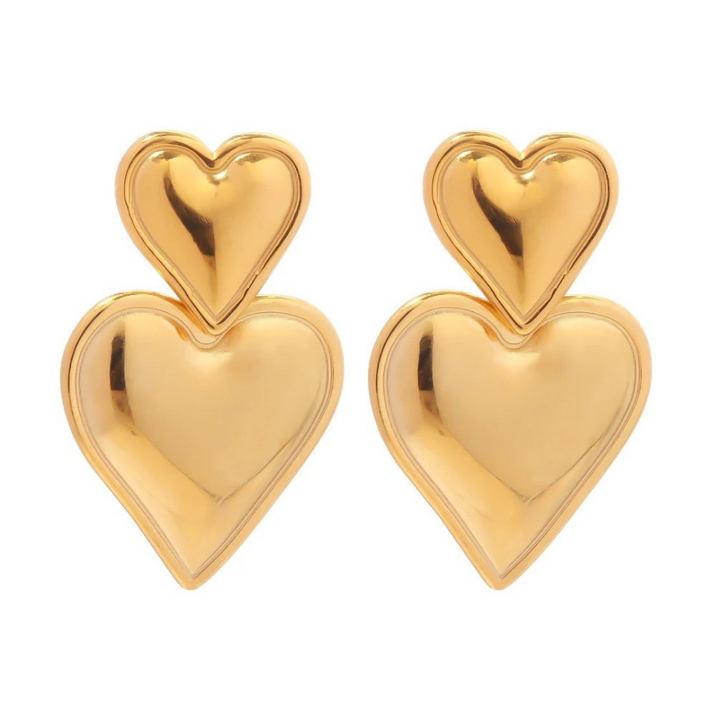 CORAZON | 18K gold plated earrings