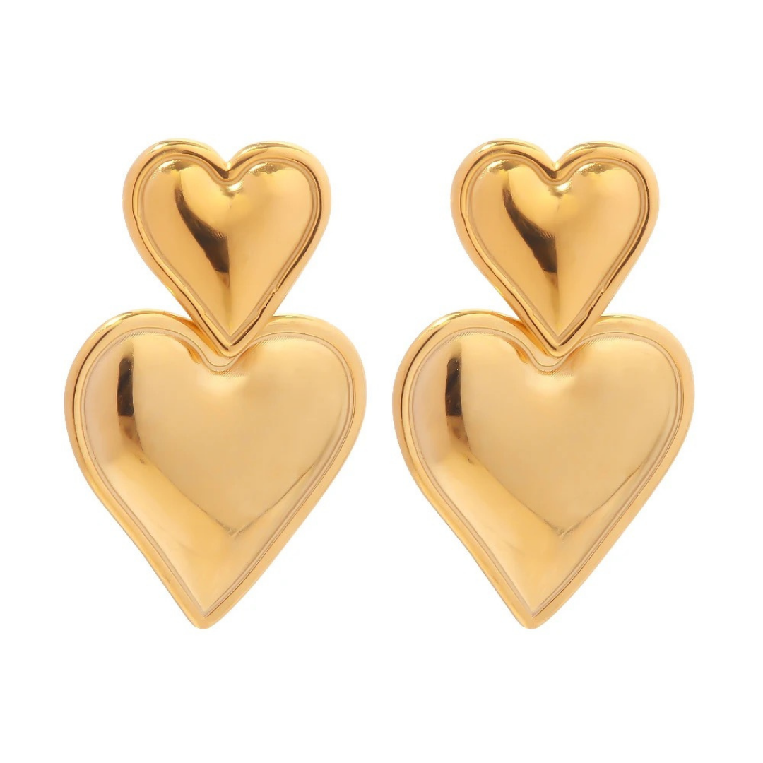 CORAZON | 18K gold plated earrings