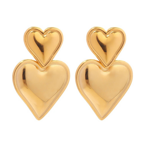 CORAZON | 18K gold plated earrings
