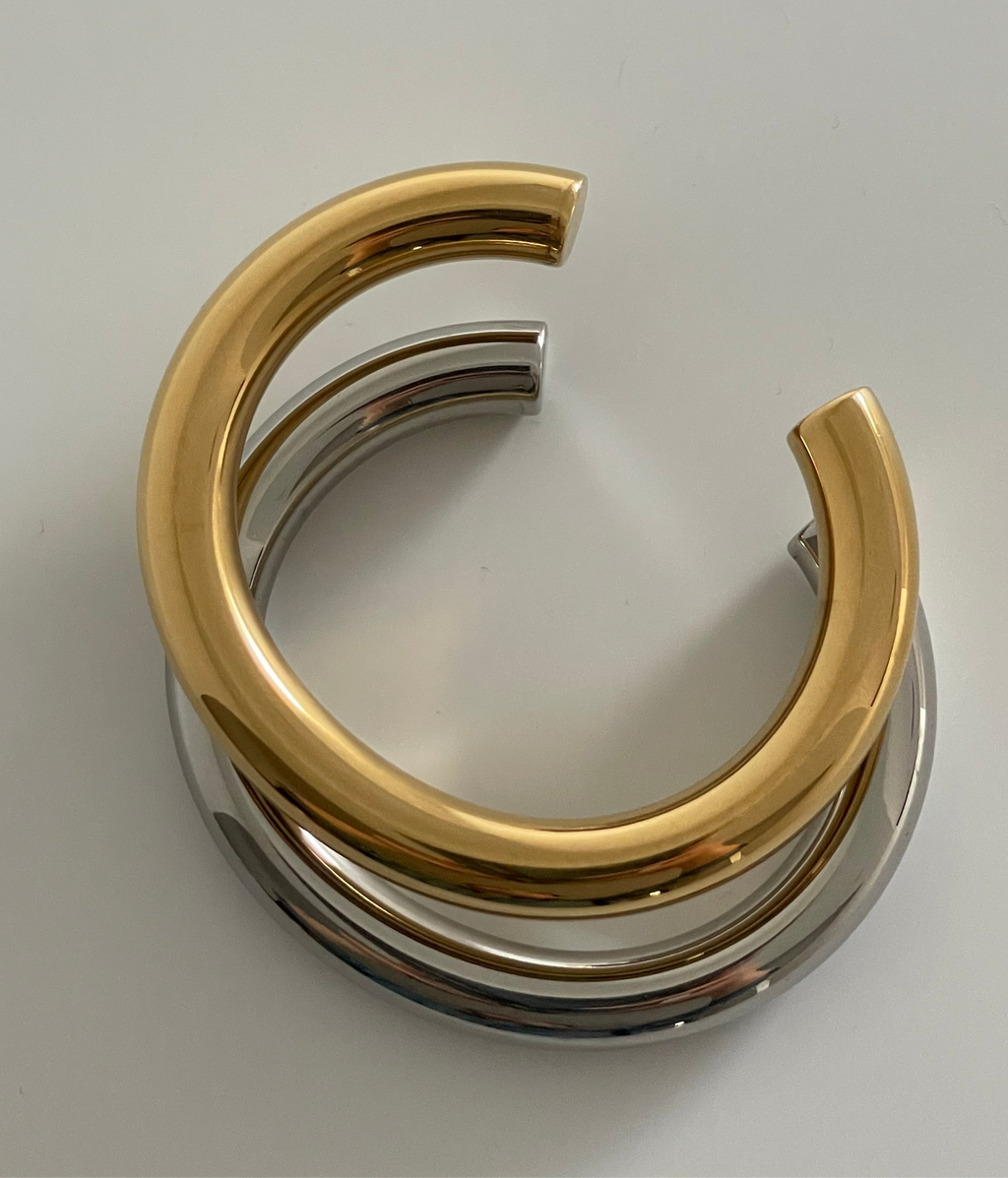 FRANKLIN | 18K gold plated cuff