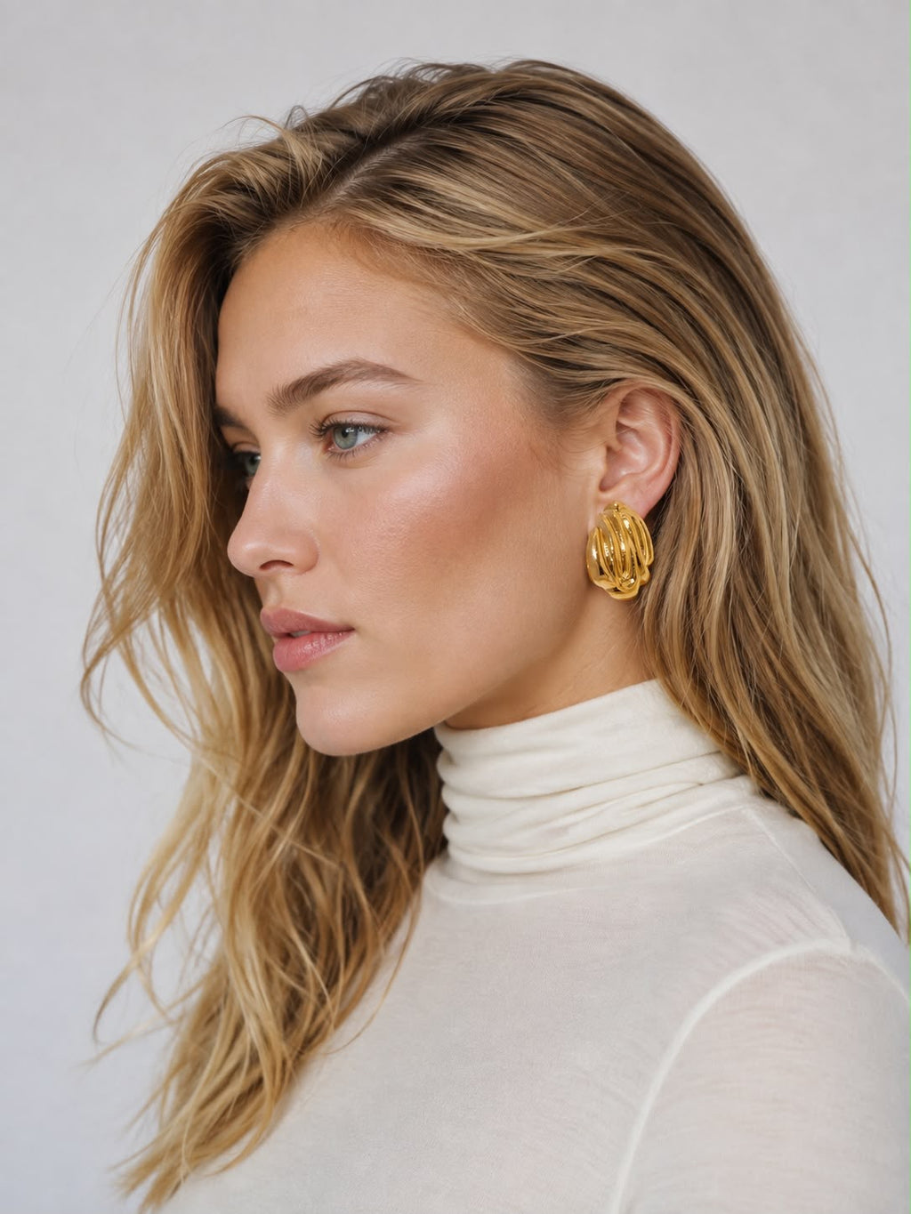 SCHIFFER | 18K gold plated earrings