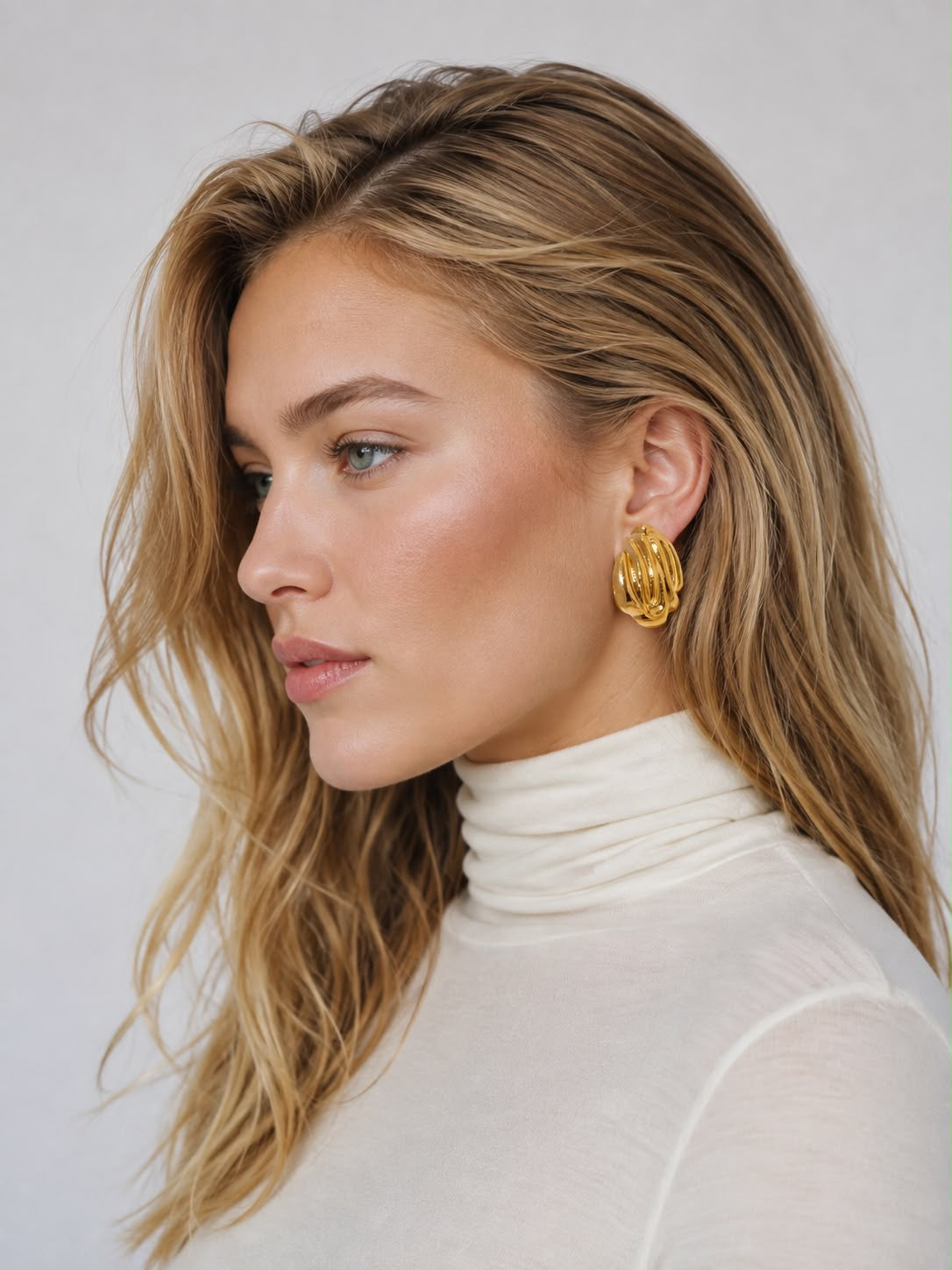 SCHIFFER | 18K gold plated earrings