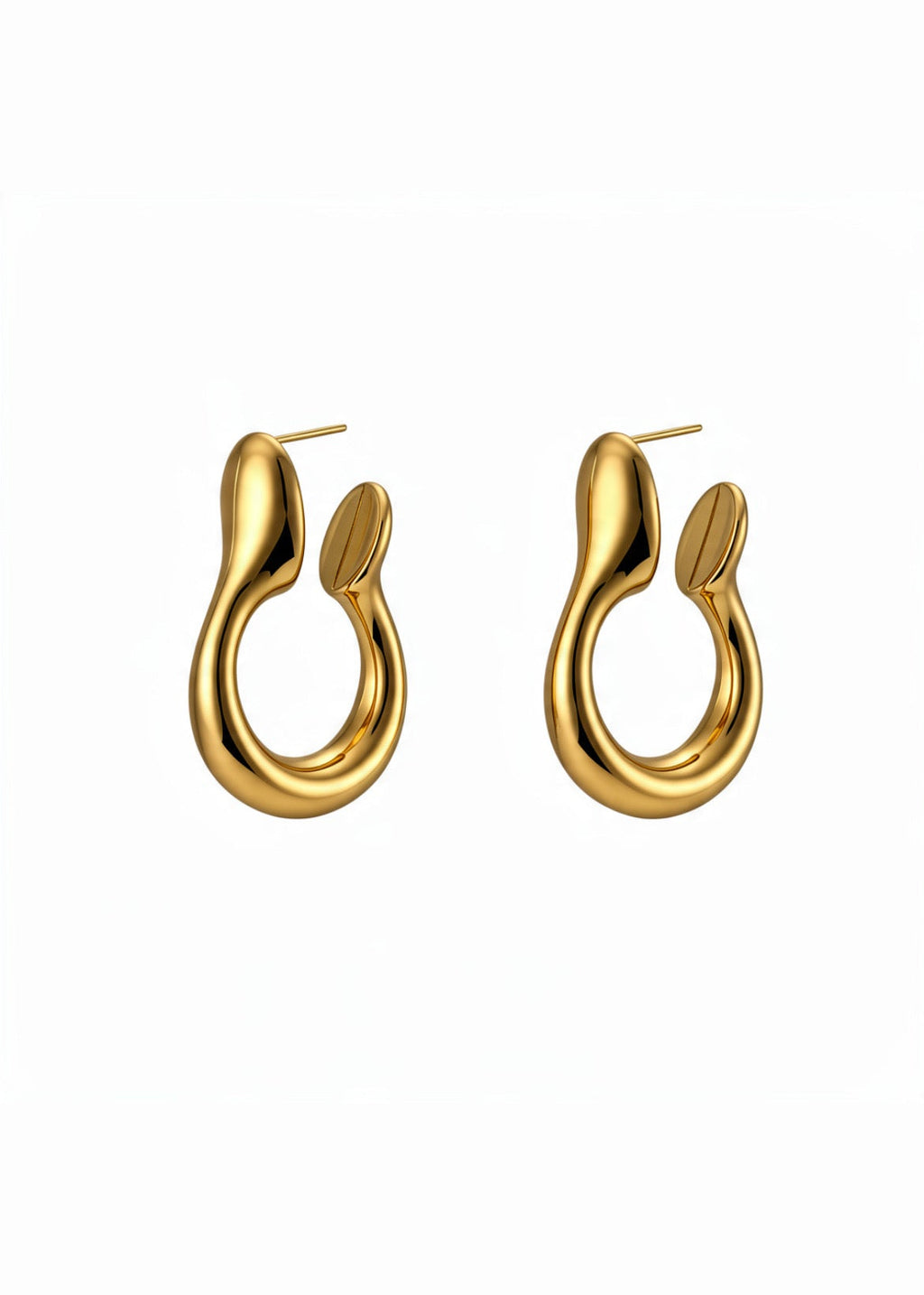 AMALIA | 18K gold plated earrings