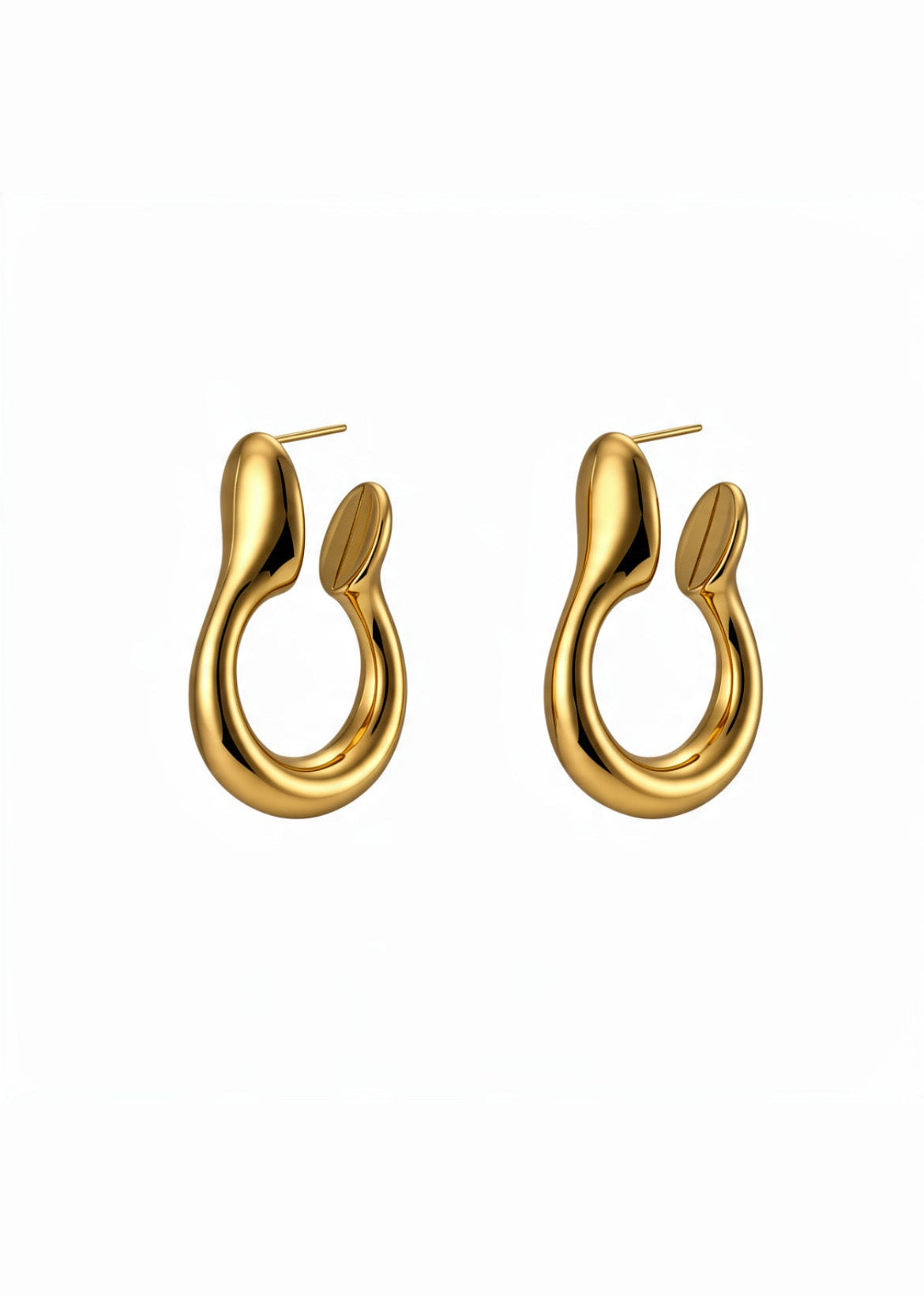 AMALIA | 18K gold plated earrings