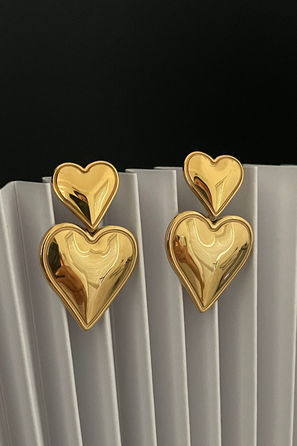 CORAZON | 18K gold plated earrings