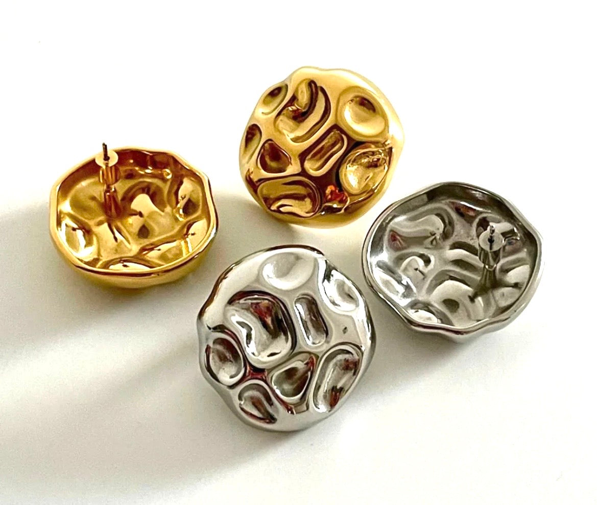 MONARCH | 18k gold plated earrings