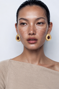 PALERMO |  18K gold plated earrings
