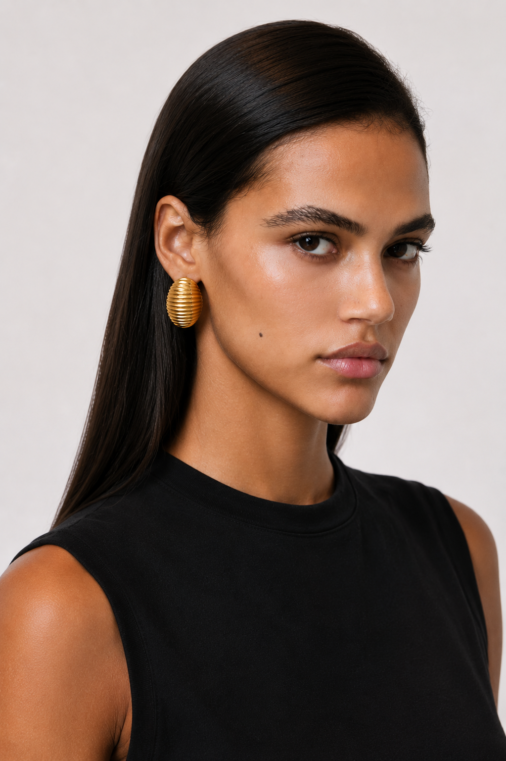 ROCHAS | 18K  gold plated earrings