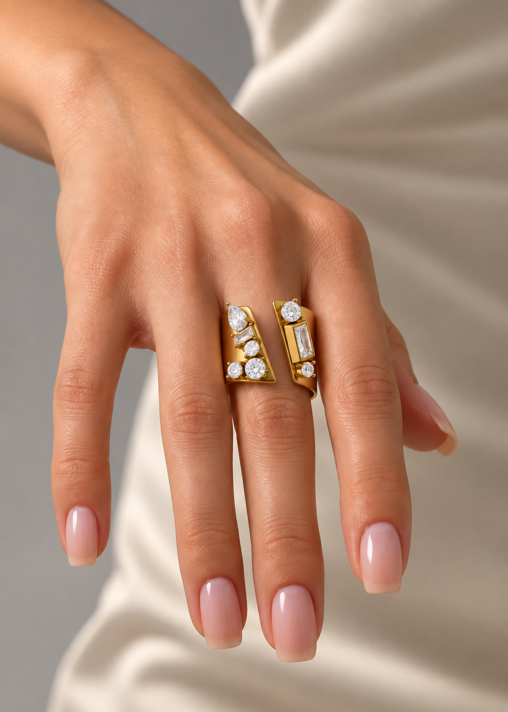 VENUS | 18K gold plated ring