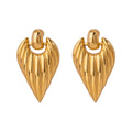 COVINGTON | 18K gold plated earrings