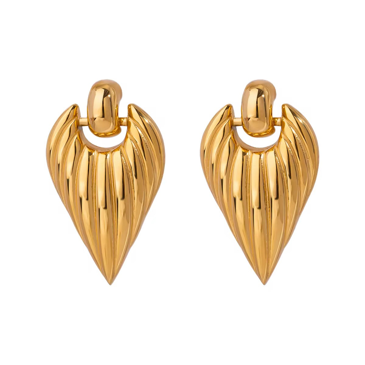COVINGTON | 18K gold plated earrings