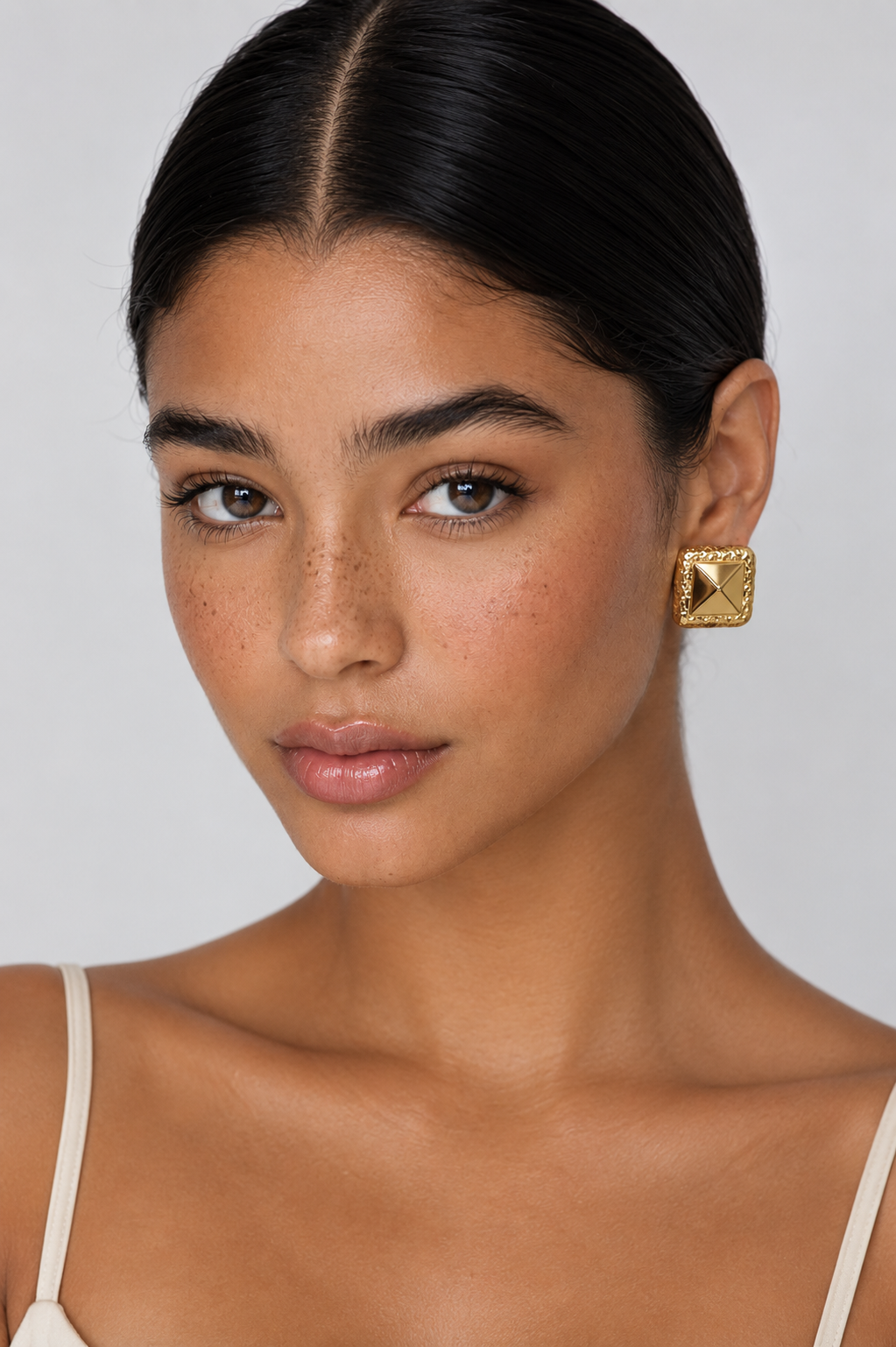 AUSTEN | 18K gold plated earrings