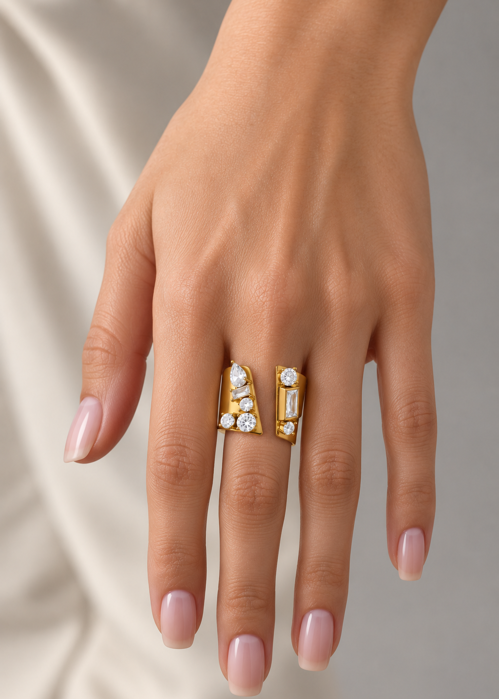 VENUS | 18K gold plated ring