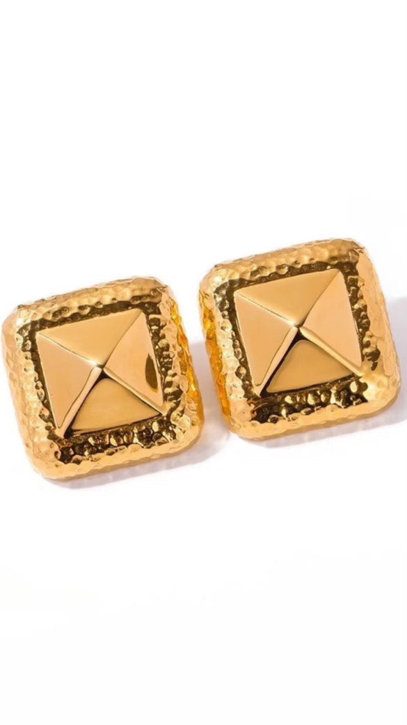 AUSTEN | 18K gold plated earrings