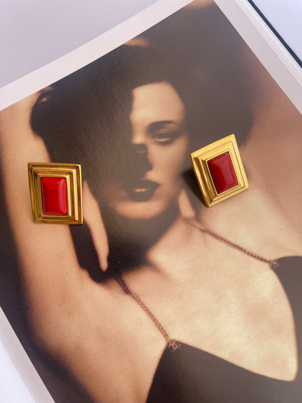 HARPER | 18K gold plated earrings