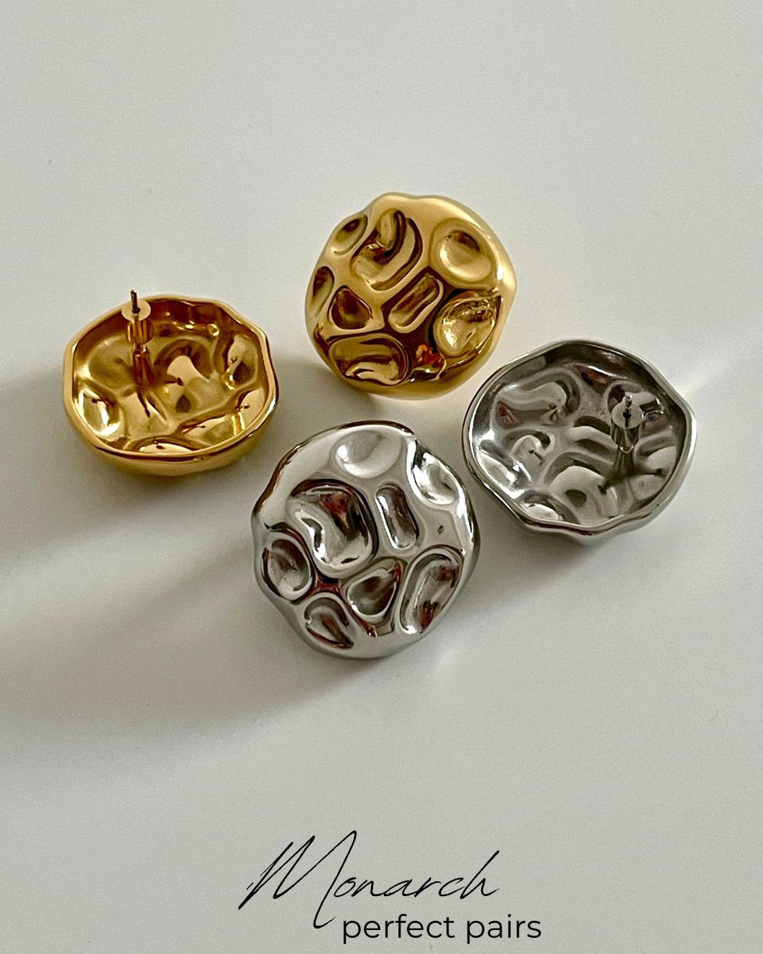 MONARCH | 18k gold plated earrings