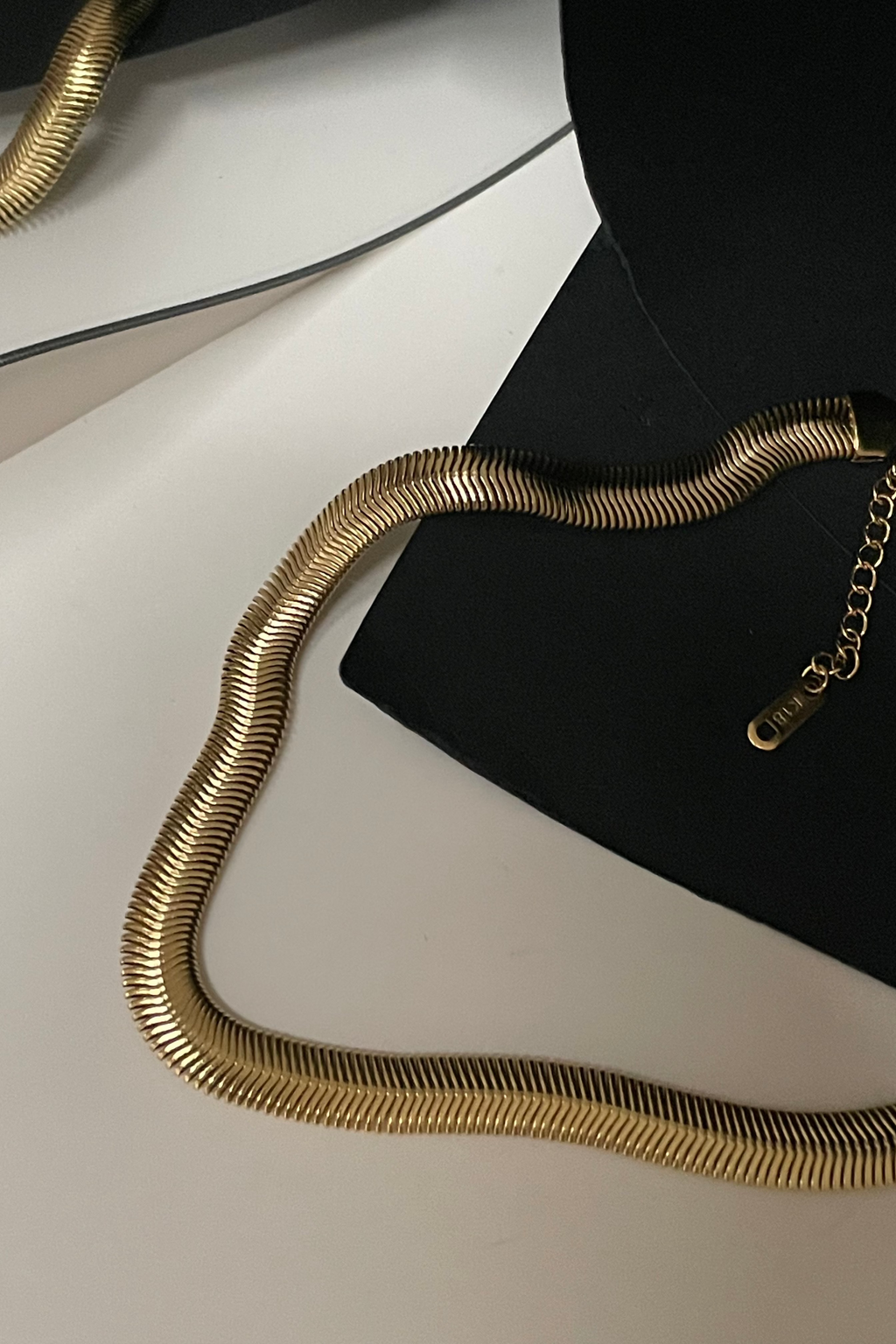 FOVOUEX |  18K gold plated necklace