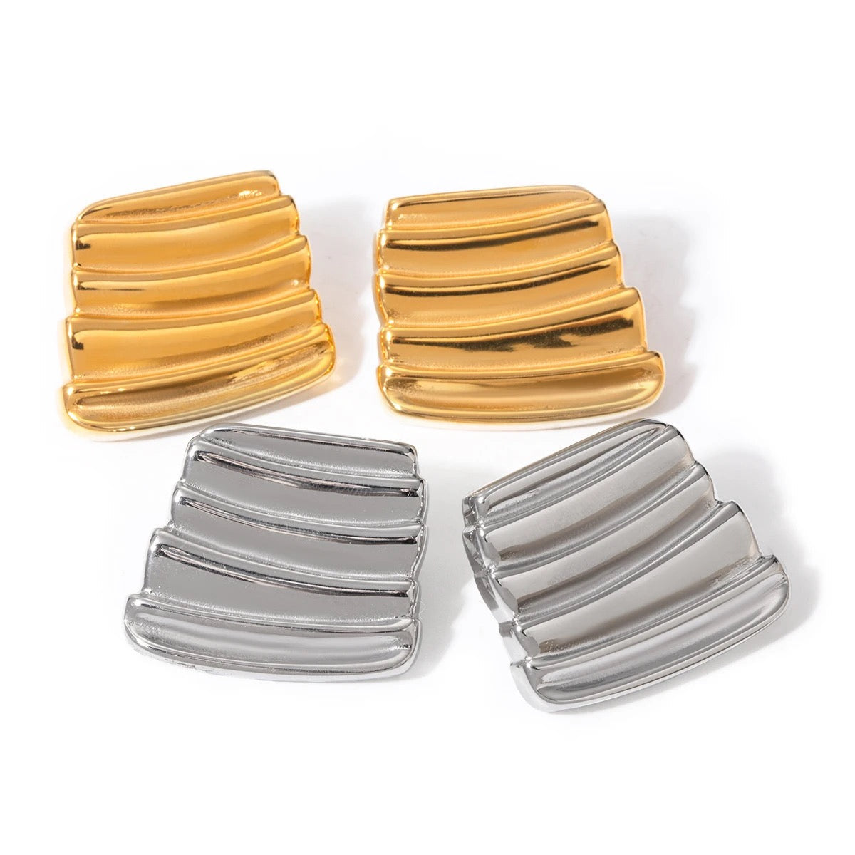 MONET | 18K gold plated earrings