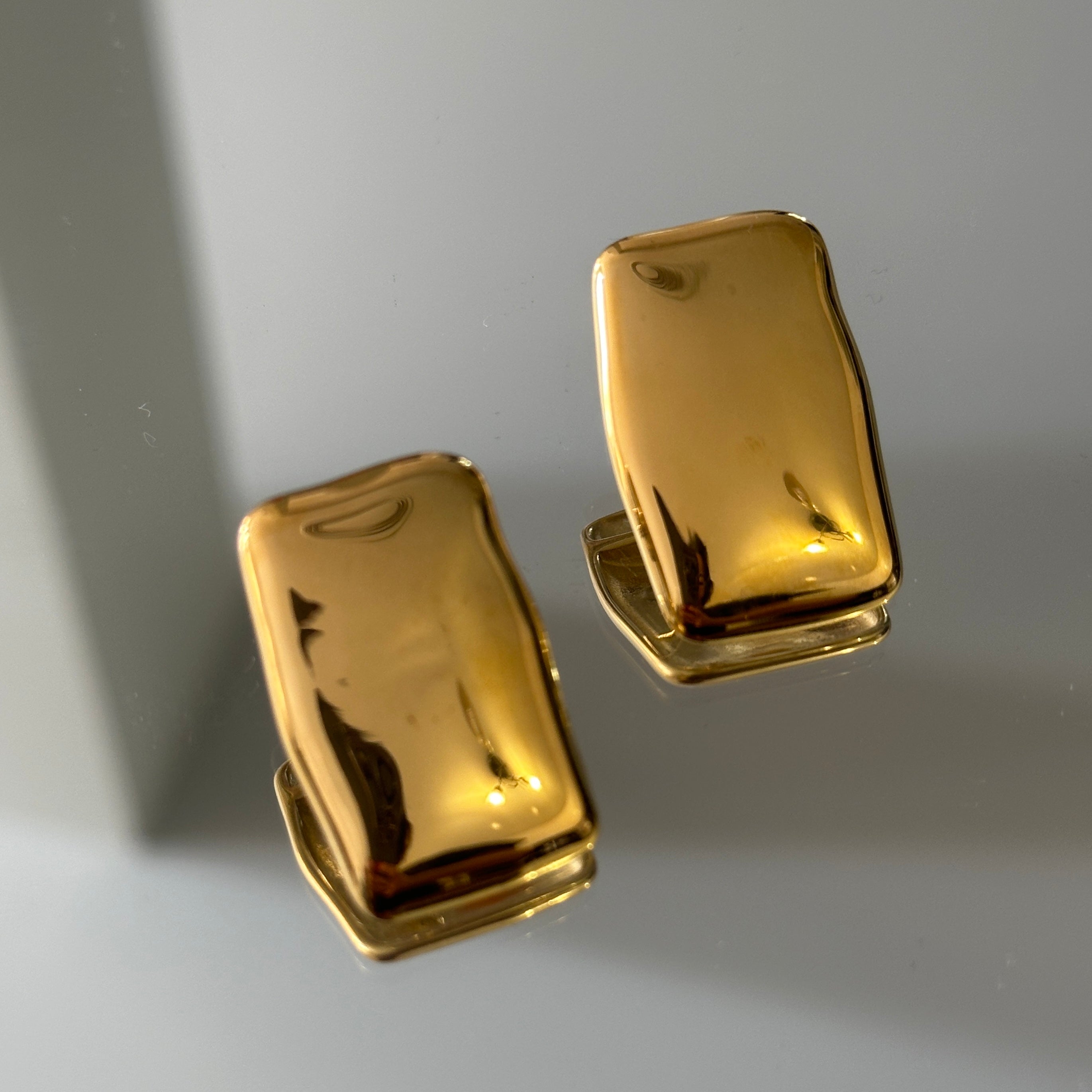 THATCHER | 18K gold plated earrings