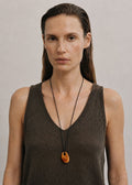 TOSCANO | Resin cord necklace