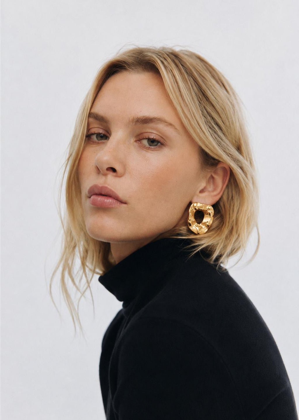 ALEXANDRA | 18K gold plated earrings