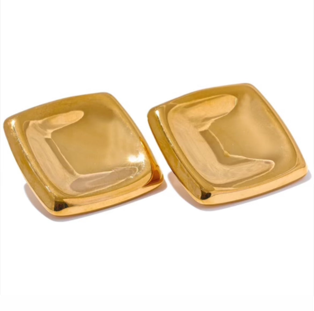 TURLINGTON | 18K gold plated earrings