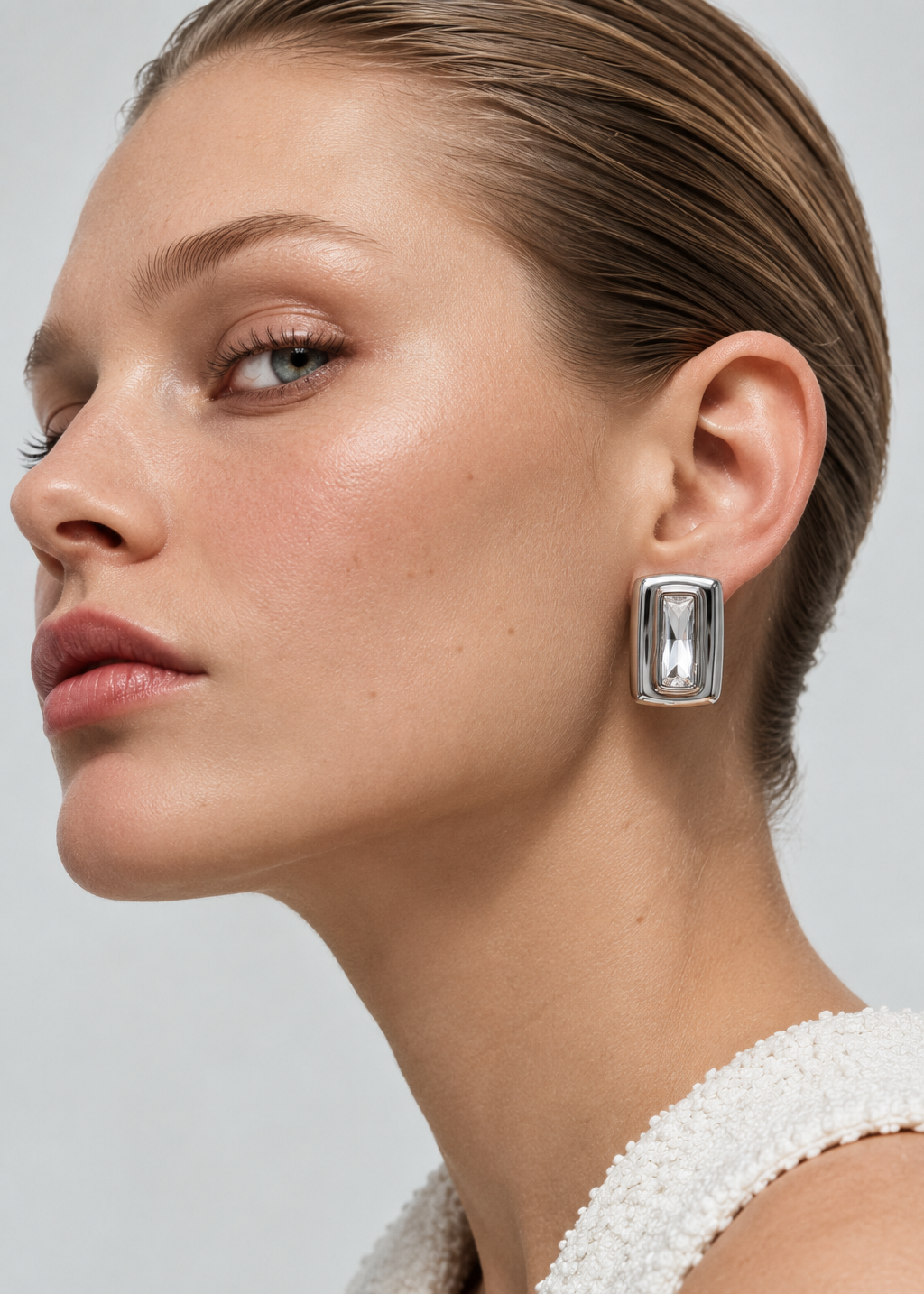 Prive Gunmetal | 18K gold plated earrings