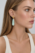 SOLANA | PENDIENTES CHAPADOS EN ORO DE 18K