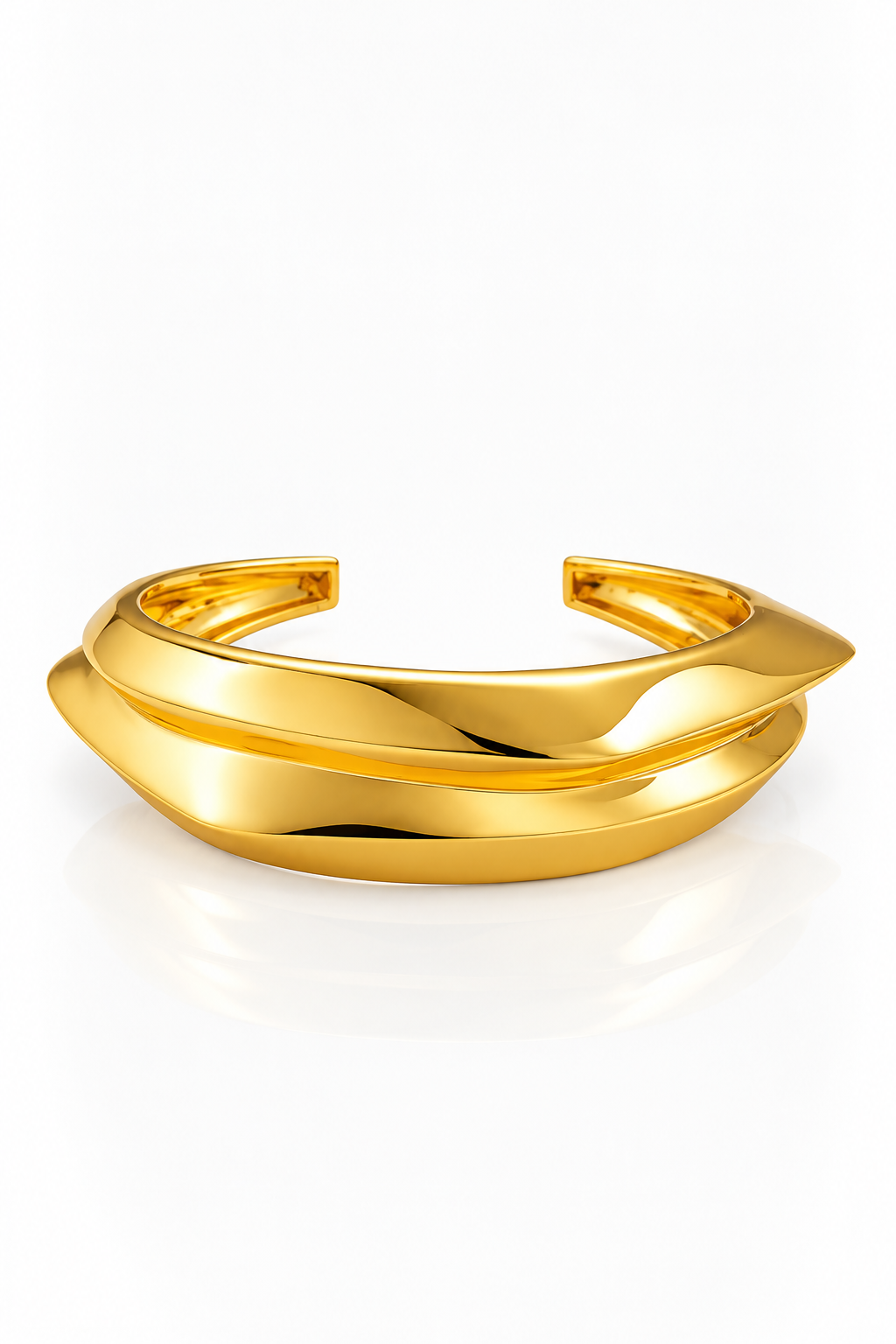 GRAZIA | 18k gold plated cuff