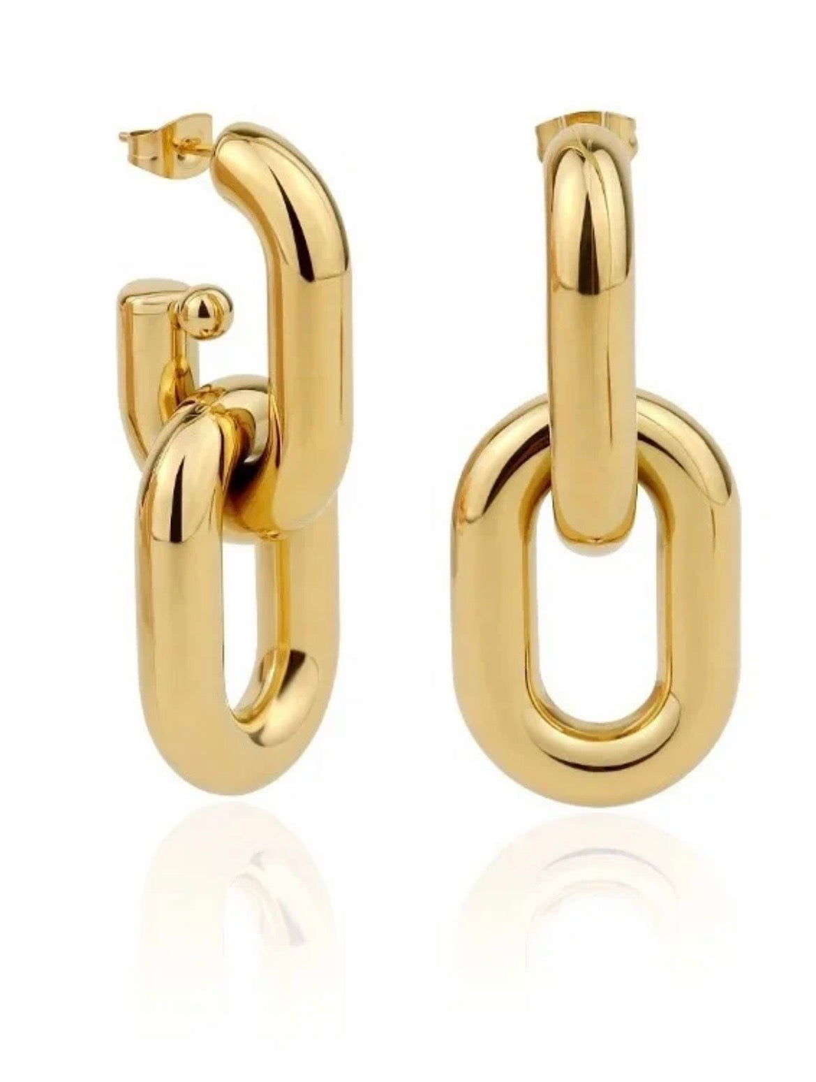 GABRIELA | 18K gold plated earrings