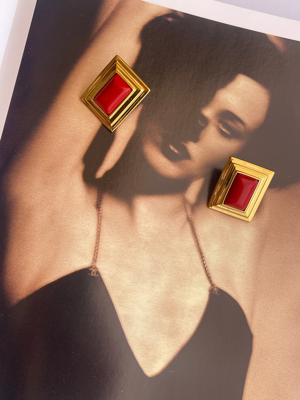 HARPER | 18K gold plated earrings