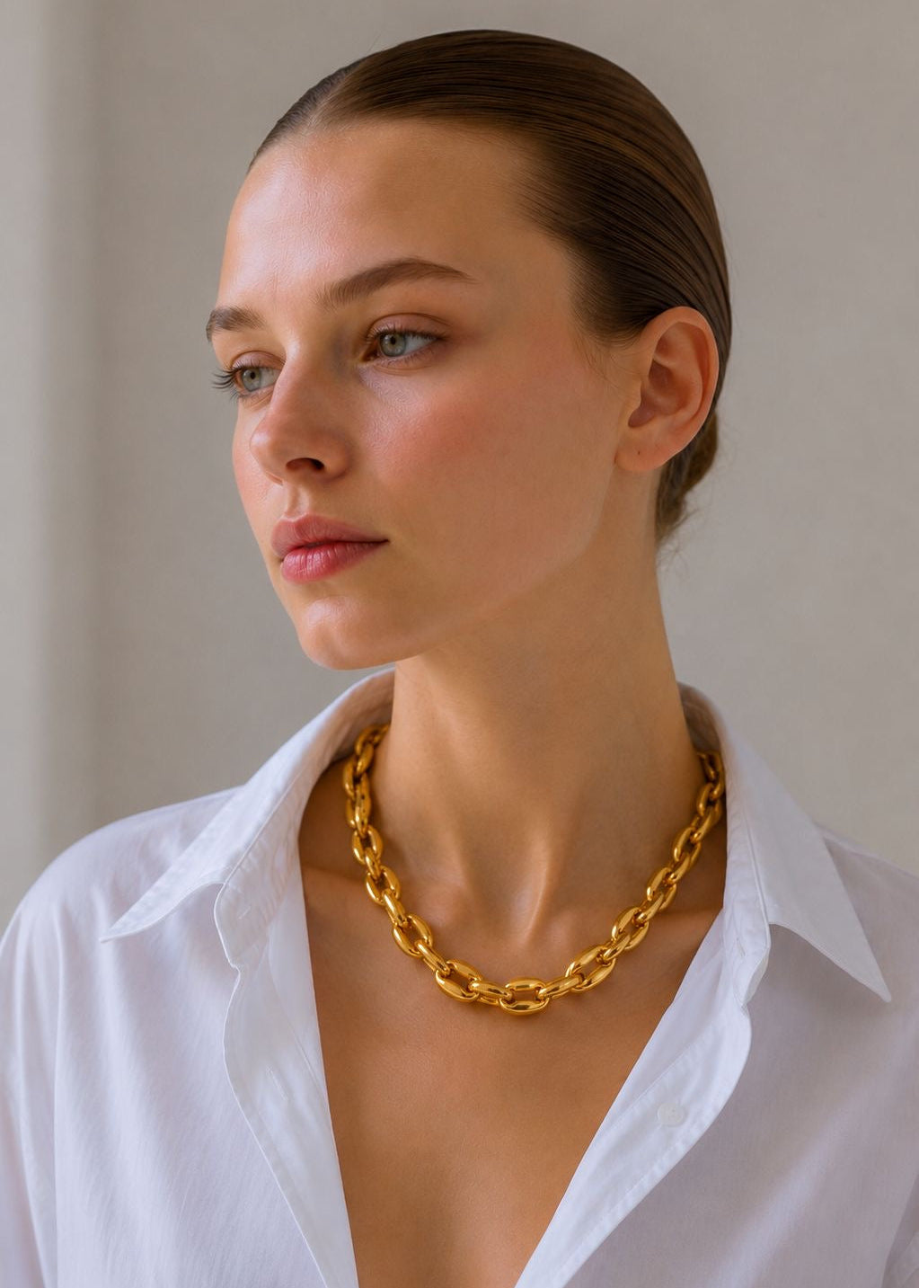 LILY |  18K gold plated necklace