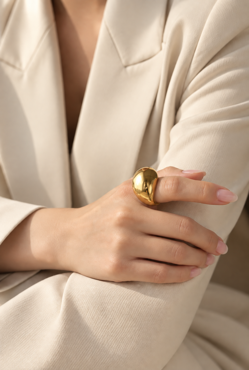 COOGEE |  18K gold plated ring