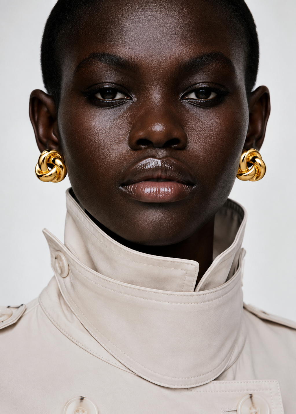 KLUM | 18K gold plated earrings