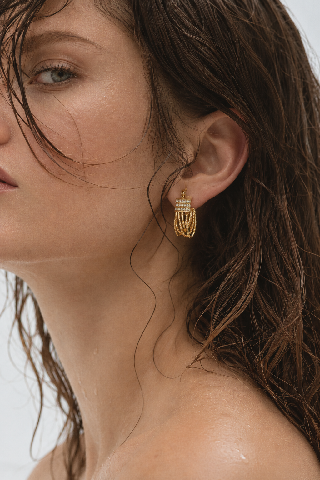 BAILAR | 18K gold plated earrings