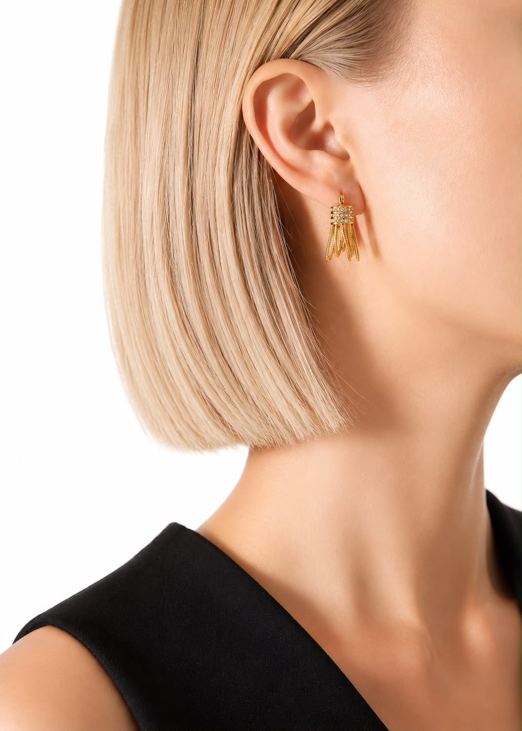BAILAR | 18K gold plated earrings