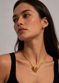 CLARENCE | Collar bañado en oro de 18K