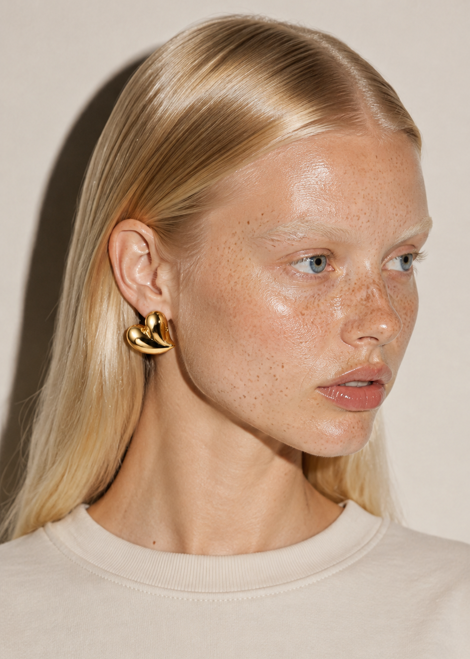 TE AMO | 18K gold plated earrings